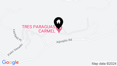 Map of 566 Aguajito RD, CARMEL CA, 93923