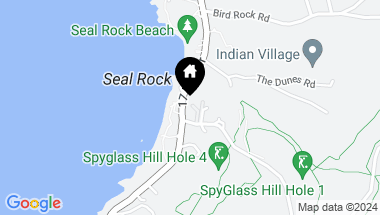 Map of 1145 Spyglass Hill RD, PEBBLE BEACH CA, 93953