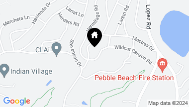 Map of 3120 Middle Ranch RD, PEBBLE BEACH CA, 93953