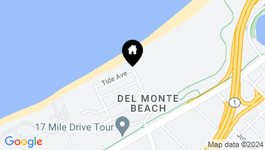 Map of 150 Tide AVE, MONTEREY CA, 93940