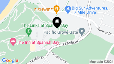 Map of 39 Spanish Bay CIR, PEBBLE BEACH CA, 93953