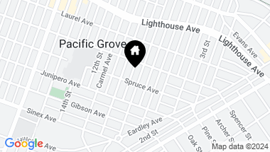 Map of 414 9th ST, PACIFIC GROVE CA, 93950