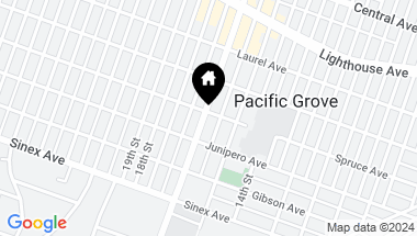 Map of 501 Forest AVE, PACIFIC GROVE CA, 93950
