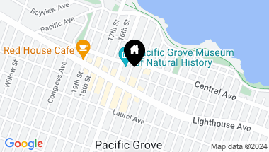 Map of 542 Lighthouse AVE 302, PACIFIC GROVE CA, 93950