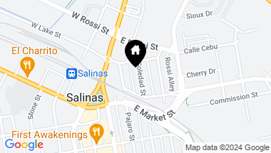 Map of 20 Soledad Street, Salinas CA, 93901