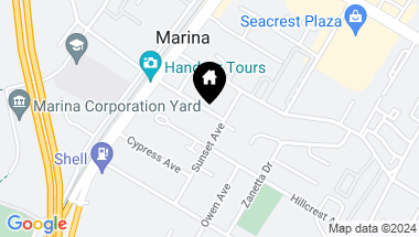 Map of 224-226 Palm Avenue, Marina CA, 93933