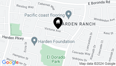 Map of 424 VICTORIA AVE, Salinas CA, 93906