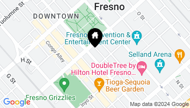 Map of 922 Van Ness Avenue, Fresno CA, 93721
