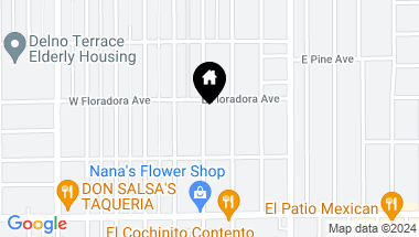 Map of 1370 N Farris Avenue, Fresno CA, 93728