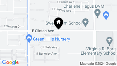 Map of 6730 E Adena Avenue, Fresno CA, 93727