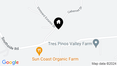 Map of 6400 Vineyard Estates Drive, Hollister CA, 95023