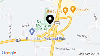 Map of 8710 Prunedale North RD 47, SALINAS CA, 93907