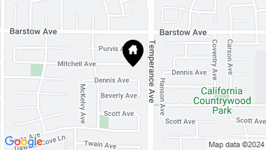 Map of 2583 Dennis Avenue, Clovis CA, 93611
