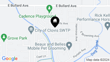 Map of 839 El Dorado Avenue, Clovis CA, 93619