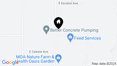 Map of 11514 E Bullard Avenue, Clovis CA, 93619