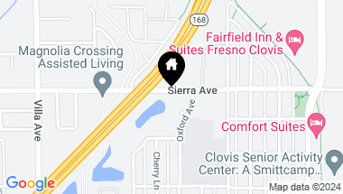 Map of 146 Sierra Avenue, Clovis CA, 93612