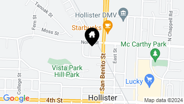 Map of 354 1st ST, HOLLISTER CA, 95023