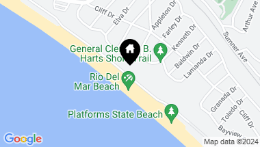 Map of 431 Beach DR, APTOS CA, 95003