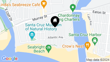 Map of 222 2nd Avenue, Santa Cruz CA, 95062