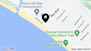 Map of 325 Beach DR, APTOS CA, 95003