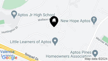 Map of 230 Bowen Avenue, Aptos CA, 95003