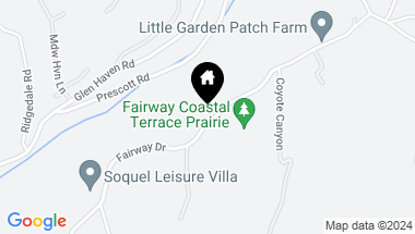 Map of 4333 Fairway Drive, Soquel CA, 95073