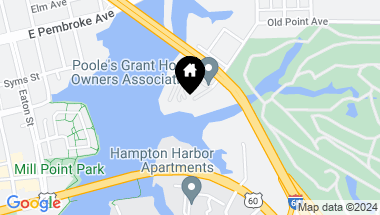 Map of 107 S Boxwood ST, Hampton VA, 23669