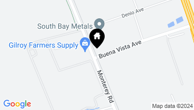 Map of 0001 Buena Vista Avenue, GILROY CA, 95020