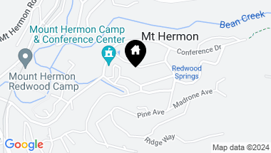 Map of 15 Mound AVE, MOUNT HERMON CA, 95041