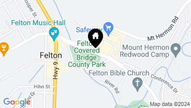 Map of 6221 Graham Hill RD, FELTON CA, 95018