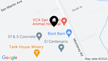 Map of 225 Cox AVE, San Martin CA, 95046