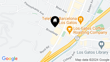 Map of 30 Broadway, Los Gatos CA, 95030