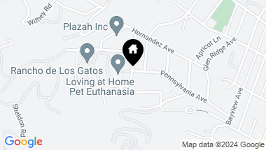 Map of 600 Pennsylvania Avenue 7, Los Gatos CA, 95030