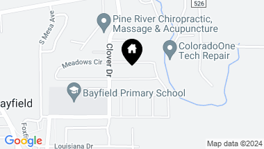 Map of 745 Daylily Drive, Bayfield CO, 81122