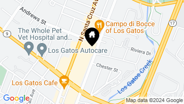 Map of 511 University Avenue, Los Gatos CA, 95032