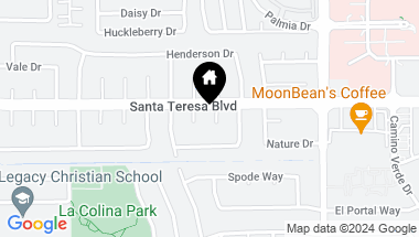 Map of 6109 Snowberry CT, SAN JOSE CA, 95123