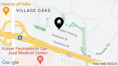 Map of 722 Avenue One, SAN JOSE CA, 95123