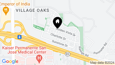 Map of 722 Avenue One, San Jose CA, 95123