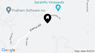 Map of 21412 Sarahills CT, SARATOGA CA, 95070