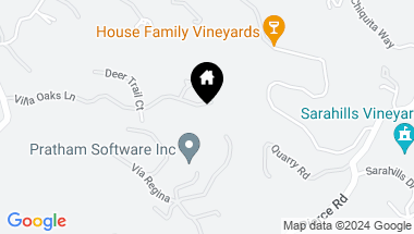 Map of 21720 Villa Oaks Lane, Saratoga CA, 95070