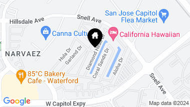 Map of 3637 Snell AVE 208, SAN JOSE CA, 95136