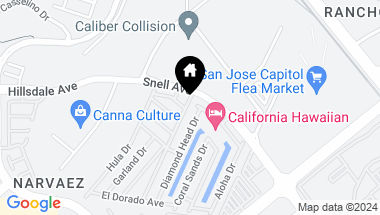 Map of 3637 Snell Avenue # 253, San Jose CA, 95136