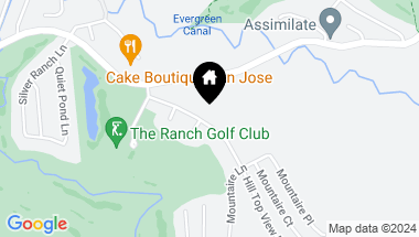 Map of 4642 Hill Top View Lane, San Jose CA, 95138