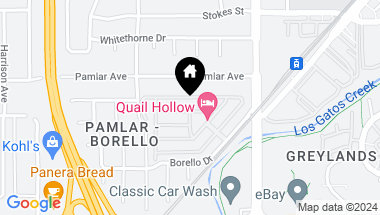 Map of 95 Quail Hollow Drive # 95, San Jose CA, 95128