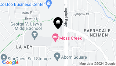 Map of 2861 Moss Hollow 2861, SAN JOSE CA, 95121
