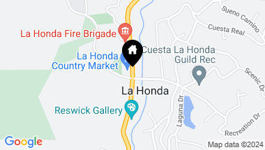 Map of 0 RD, LA HONDA CA, 94020