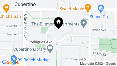Map of 10235 Nile DR, CUPERTINO CA, 95014