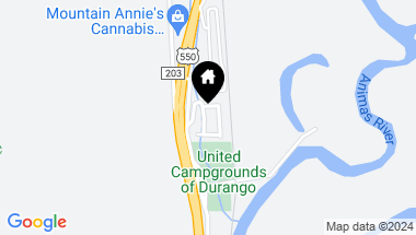 Map of 1422 Animas View Drive Unit: 36, Durango CO, 81301