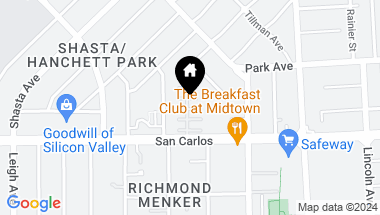 Map of 60 Muller Place, San Jose CA, 95126