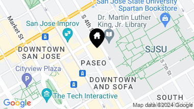 Map of 144 S 3rd ST 159, San Jose CA, 95112